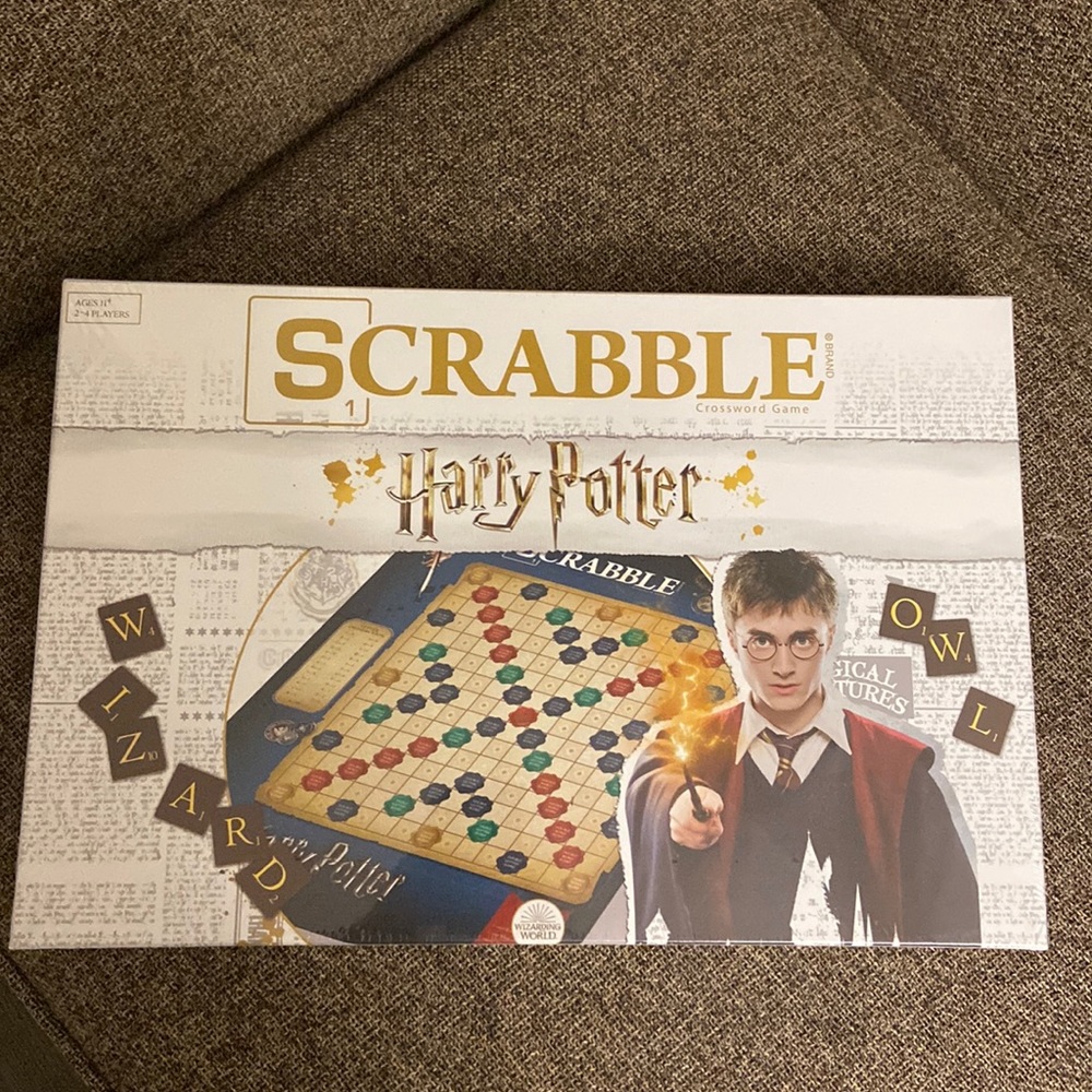 Harry Potter scrabble game new in original packaging unopened